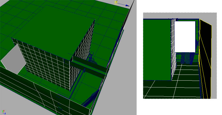 basement wire frame